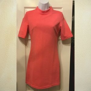 Glamorous coral pink dress